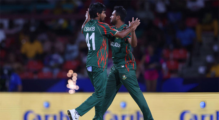 নেপালকে হারিয়ে  সুপার এইটে বাংলাদেশ